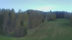 Dojezd hlavní sjezdovky