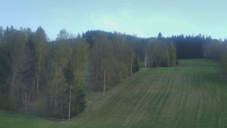 Dojezd hlavní sjezdovky