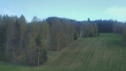 Dojezd hlavní sjezdovky