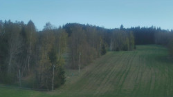 Dojezd hlavní sjezdovky