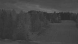 Dojezd hlavní sjezdovky