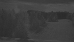 Dojezd hlavní sjezdovky