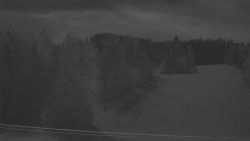 Dojezd hlavní sjezdovky