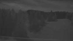 Dojezd hlavní sjezdovky