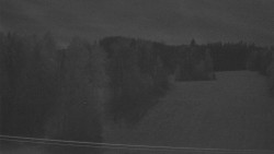 Dojezd hlavní sjezdovky