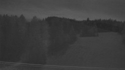 Dojezd hlavní sjezdovky