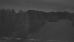 Dojezd hlavní sjezdovky