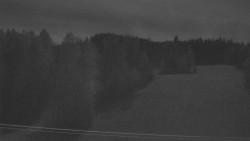 Dojezd hlavní sjezdovky