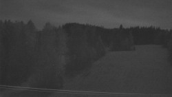 Dojezd hlavní sjezdovky