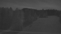 Dojezd hlavní sjezdovky