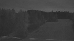 Dojezd hlavní sjezdovky