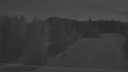 Dojezd hlavní sjezdovky