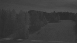 Dojezd hlavní sjezdovky