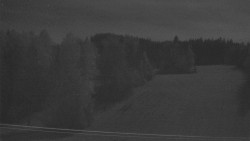 Dojezd hlavní sjezdovky