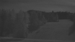 Dojezd hlavní sjezdovky