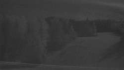 Dojezd hlavní sjezdovky