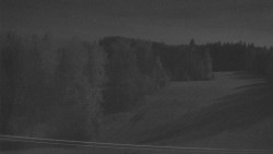 Dojezd hlavní sjezdovky