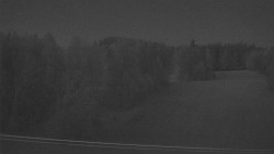 Dojezd hlavní sjezdovky