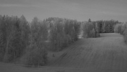 Dojezd hlavní sjezdovky