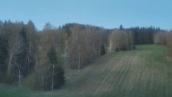 Dojezd hlavní sjezdovky