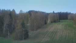 Dojezd hlavní sjezdovky