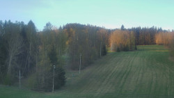 Dojezd hlavní sjezdovky