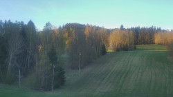 Dojezd hlavní sjezdovky