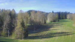 Dojezd hlavní sjezdovky