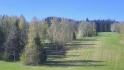 Dojezd hlavní sjezdovky