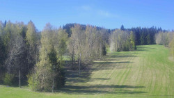 Dojezd hlavní sjezdovky