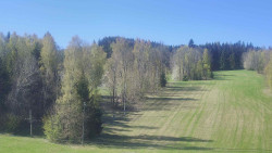 Dojezd hlavní sjezdovky