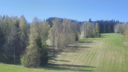 Dojezd hlavní sjezdovky