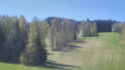 Dojezd hlavní sjezdovky