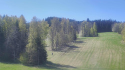 Dojezd hlavní sjezdovky