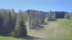 Dojezd hlavní sjezdovky