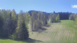 Dojezd hlavní sjezdovky