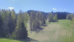 Dojezd hlavní sjezdovky