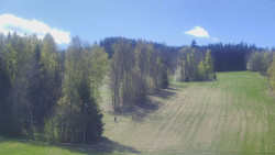 Dojezd hlavní sjezdovky