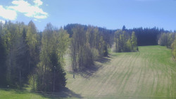 Dojezd hlavní sjezdovky