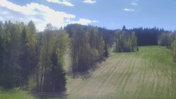 Dojezd hlavní sjezdovky