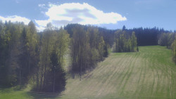 Dojezd hlavní sjezdovky