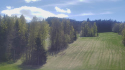 Dojezd hlavní sjezdovky