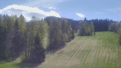 Dojezd hlavní sjezdovky