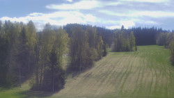 Dojezd hlavní sjezdovky