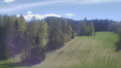 Dojezd hlavní sjezdovky