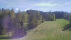 Dojezd hlavní sjezdovky