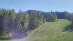 Dojezd hlavní sjezdovky