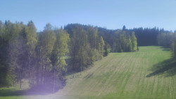 Dojezd hlavní sjezdovky