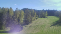 Dojezd hlavní sjezdovky