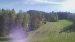 Dojezd hlavní sjezdovky